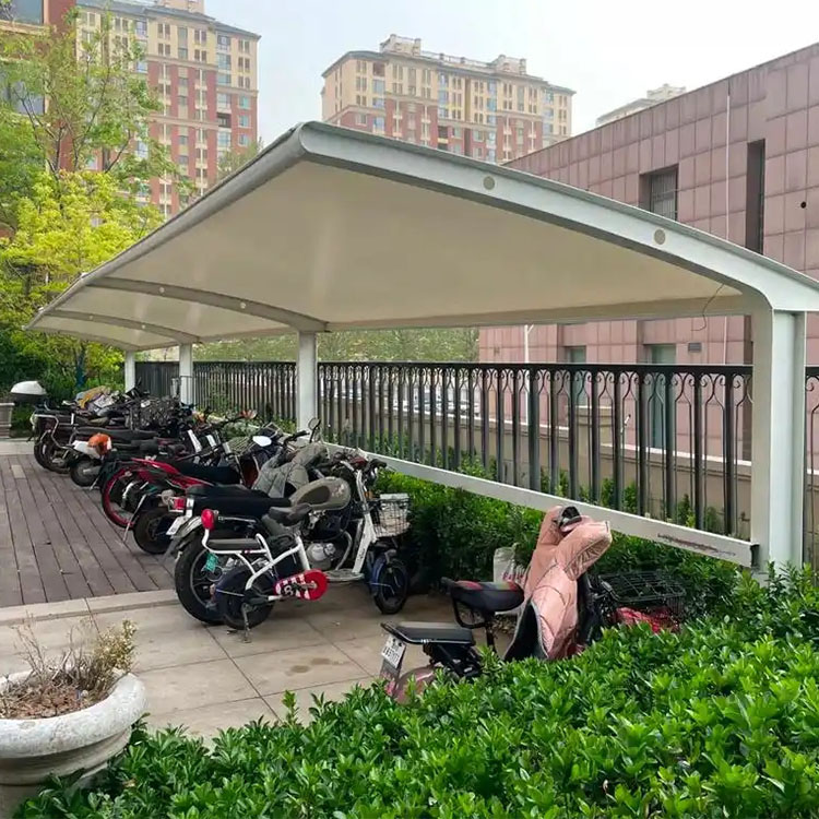 湄潭县膜结构电动车棚